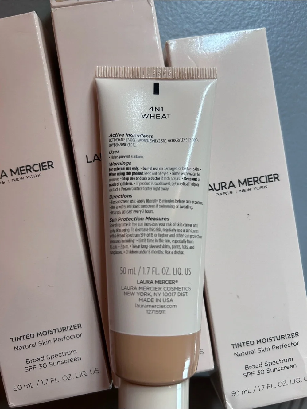 laura mercier Tinted Moisturizer Tube in Wheat Beige